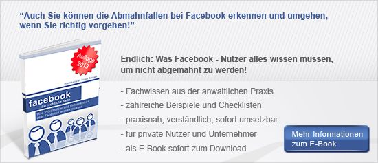 E-Book - Die rechtssichere Website