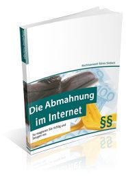 Cover E-Book Abmahnung Internet
