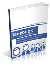 E-Book Cover Facebook - Die rechtliche Seite