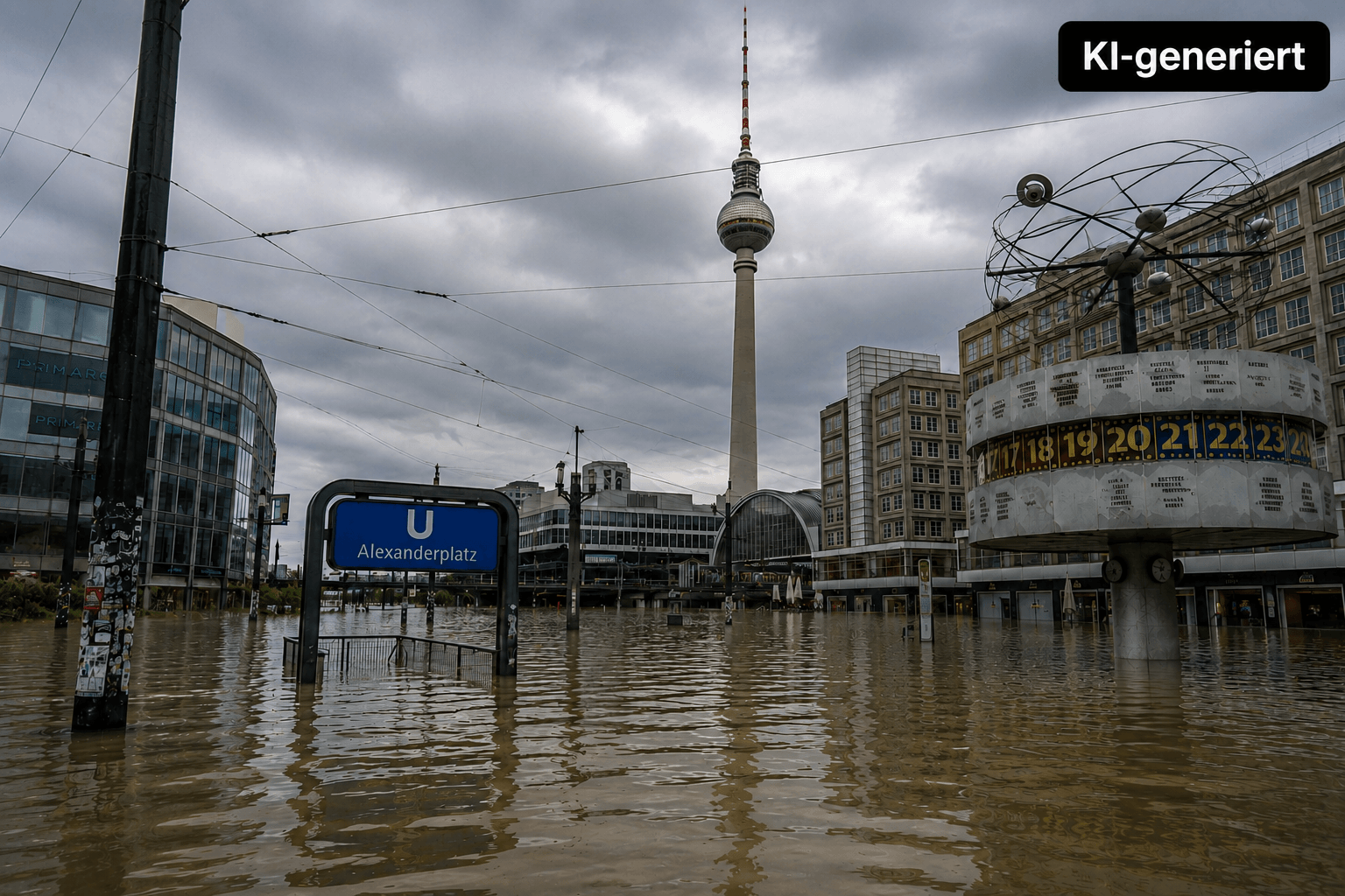 ChatGPT Alexanderplatz mit KI Hinweis 1