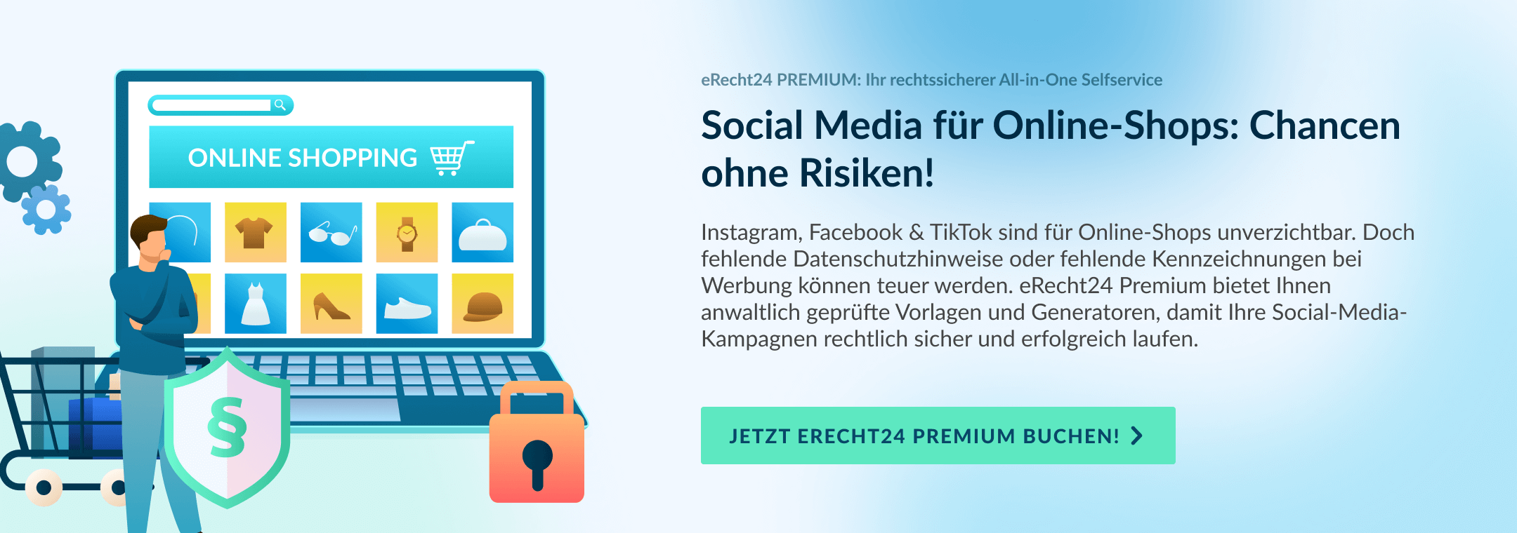 cro banner socialmedia onlineshop kurz