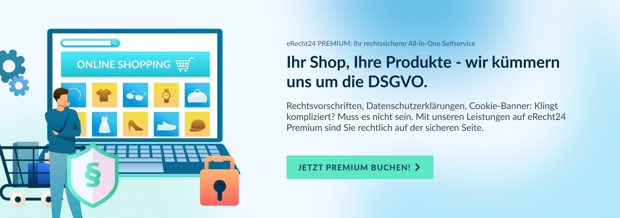 crobanner datenschutz onlineshop kurz