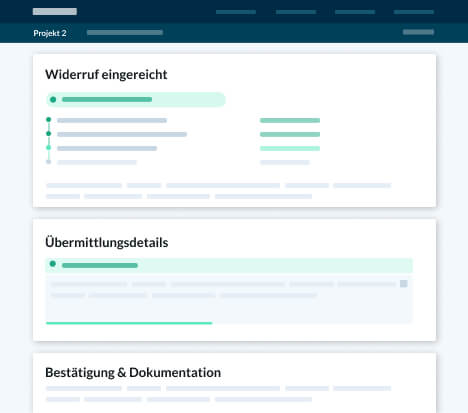Schritt 3: Dokumentiert & zugestellt